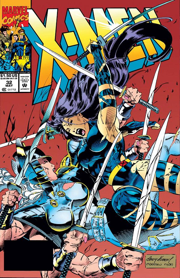 X-Men #32  cover