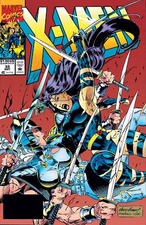 X-Men #32  cover