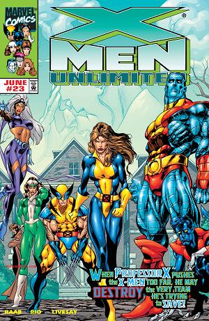 X-Men Unlimited #23 cover