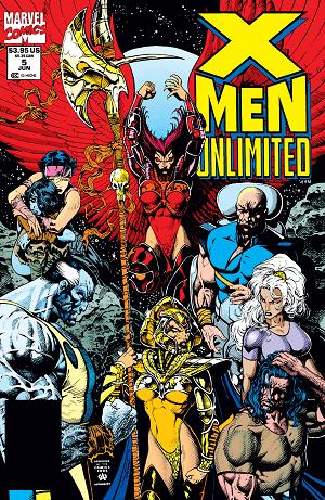 X-Men Unlimited #5  cover
