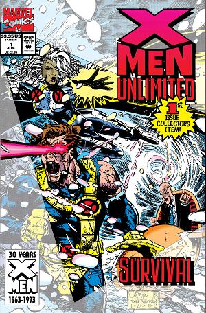 X-Men Unlimited #1 cover
