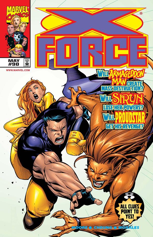 X-Force #90  cover