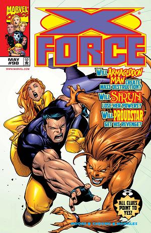 X-Force #90  cover