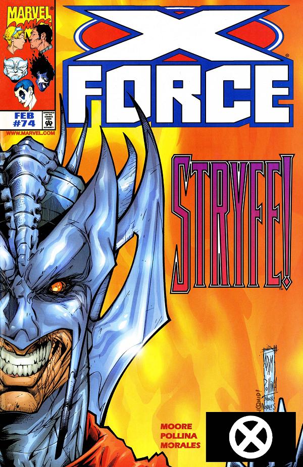 X-Force #74  cover