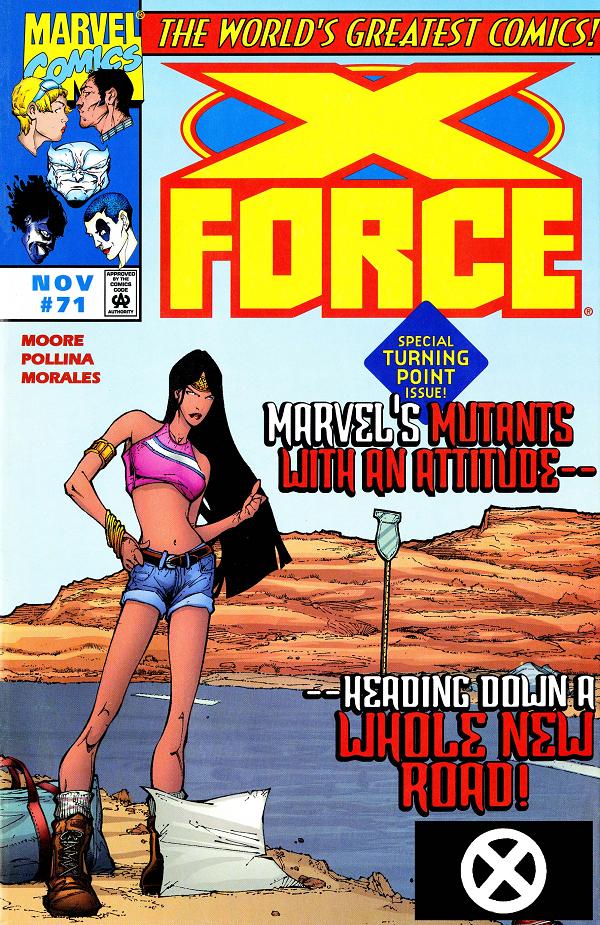X-Force #71  cover