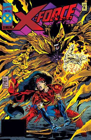 X-Force #43  cover