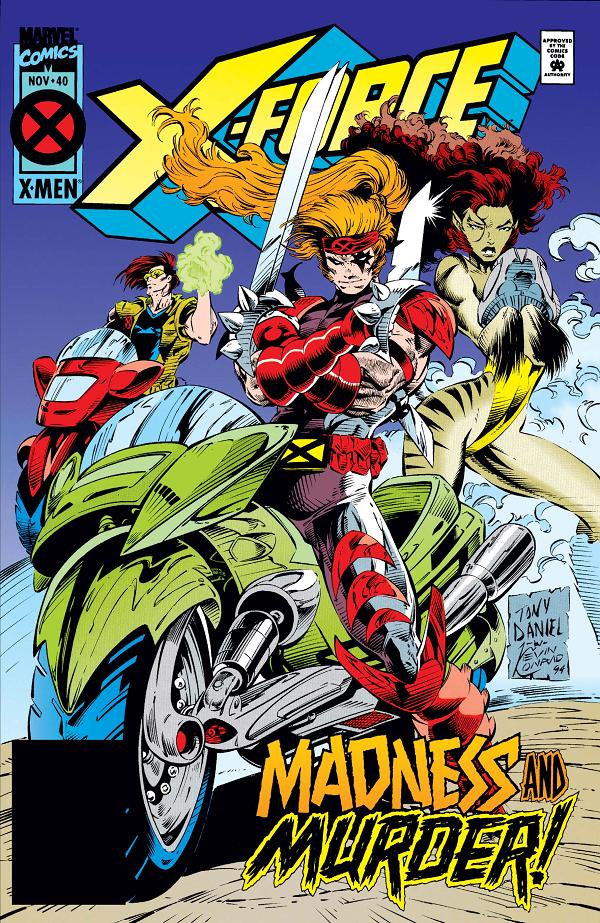 X-Force #40  cover