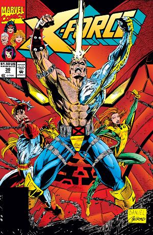 X-Force #36  cover