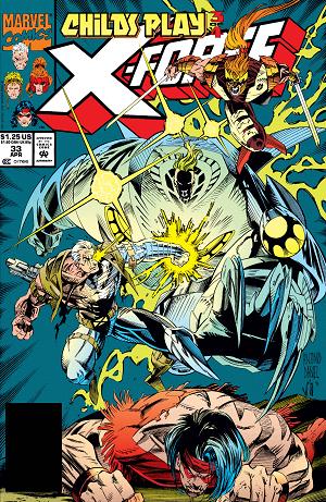 X-Force #33  cover