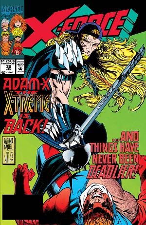 X-Force #30  cover
