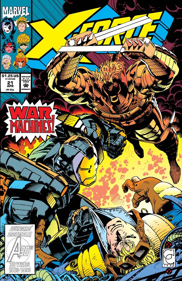 X-Force #21  cover