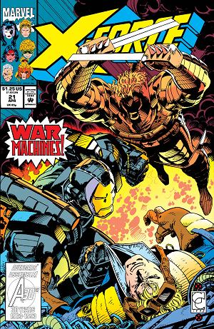 X-Force #21  cover