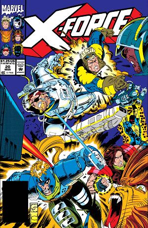X-Force #20  cover