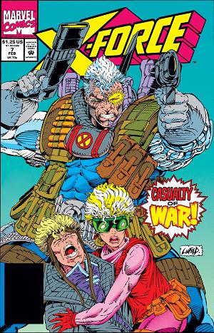 X-Force #7  cover