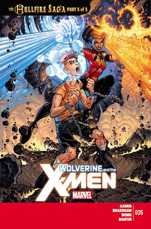 Wolverine & The X-Men #35 cover