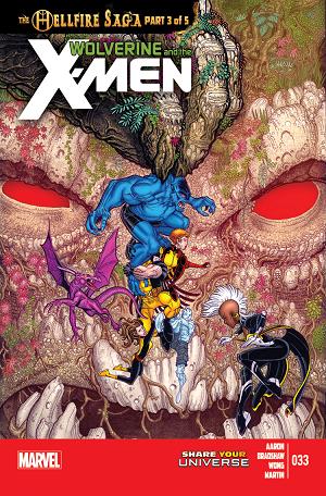 Wolverine & The X-Men #33 cover