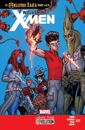 Wolverine & The X-Men #31 cover