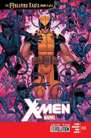 Wolverine & The X-Men #32 cover
