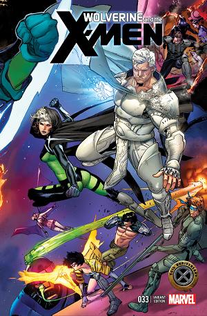 Wolverine & The X-Men #33 cover
