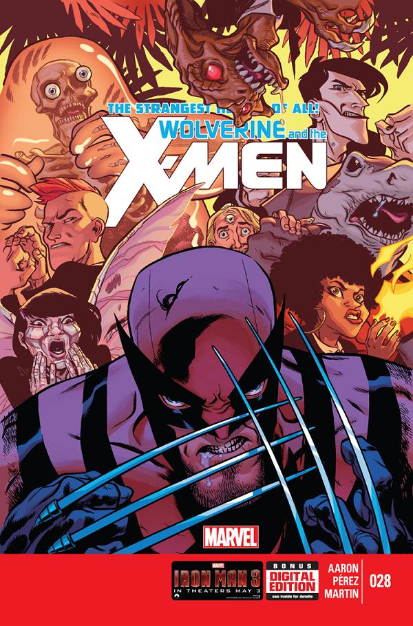 Wolverine & The X-Men #28  cover