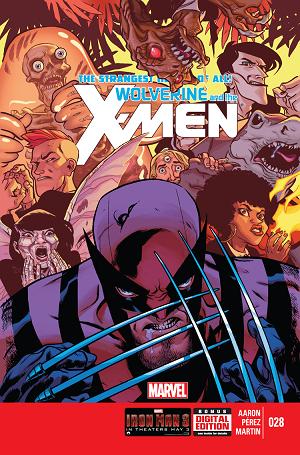Wolverine & The X-Men #28 cover