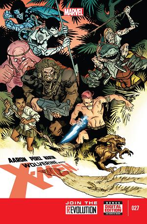 Wolverine & The X-Men #27 cover
