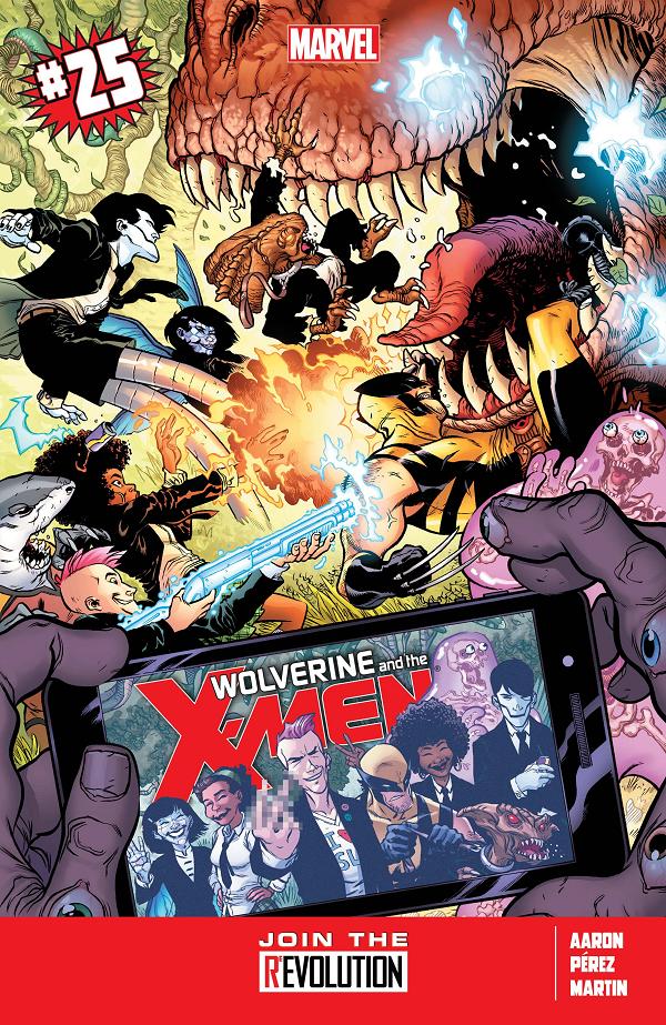 Wolverine & The X-Men #25  cover