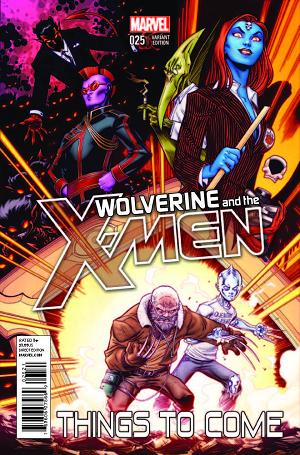 Wolverine & The X-Men #25  cover
