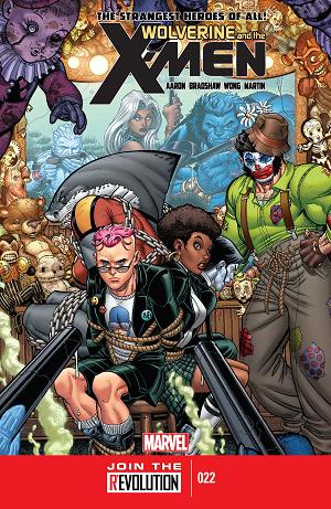 Wolverine & The X-Men #22  cover