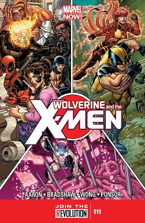 Wolverine & The X-Men #19 cover