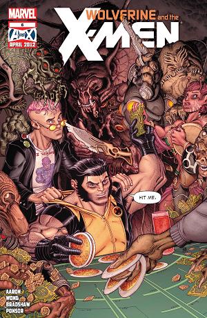 Wolverine & The X-Men #6  cover