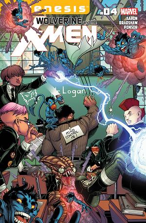 Wolverine & The X-Men #4  cover