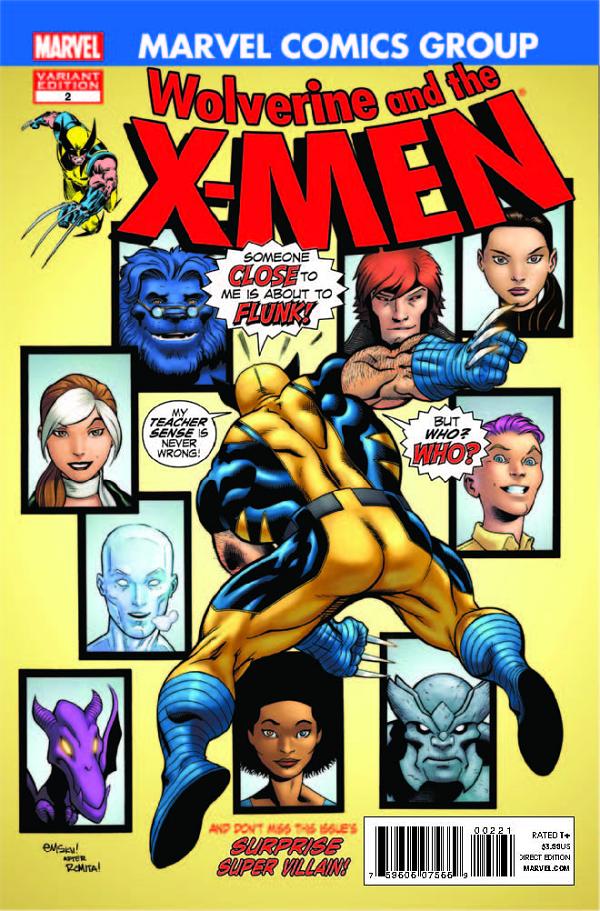 Wolverine & The X-Men #2  cover
