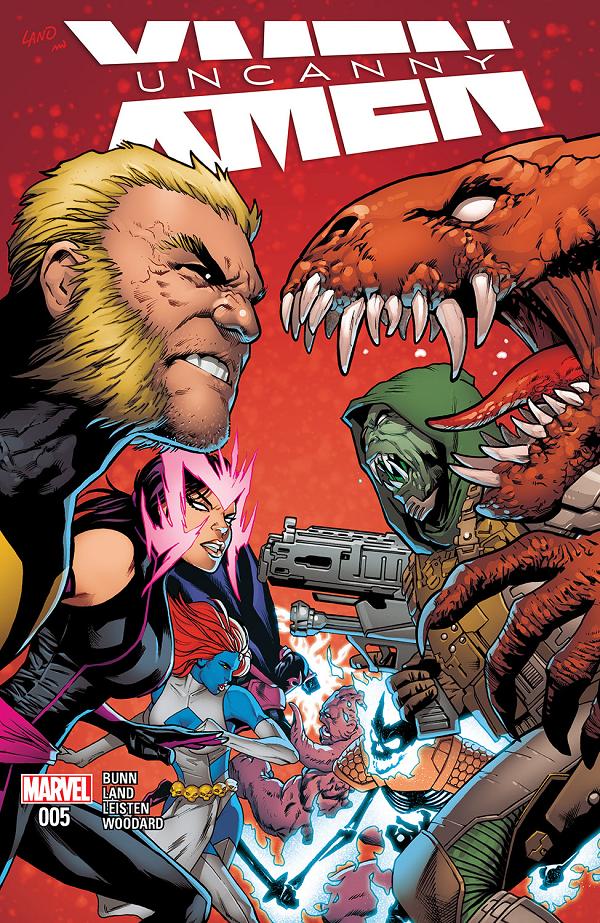 Uncanny X-Men #5  cover