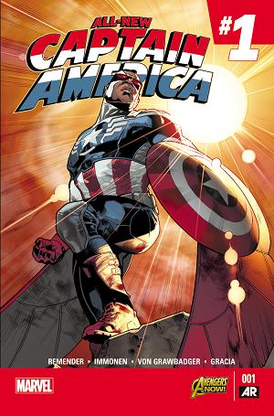 All-New Captain America #1 cover