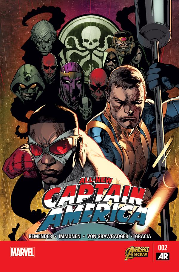 All-New Captain America #2  cover