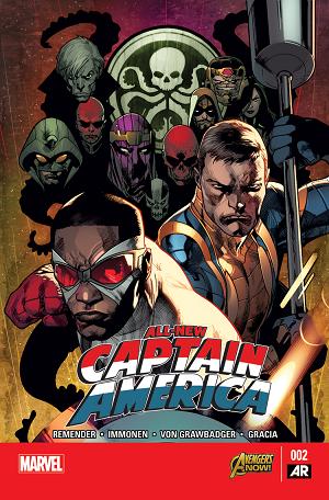 All-New Captain America #2 cover