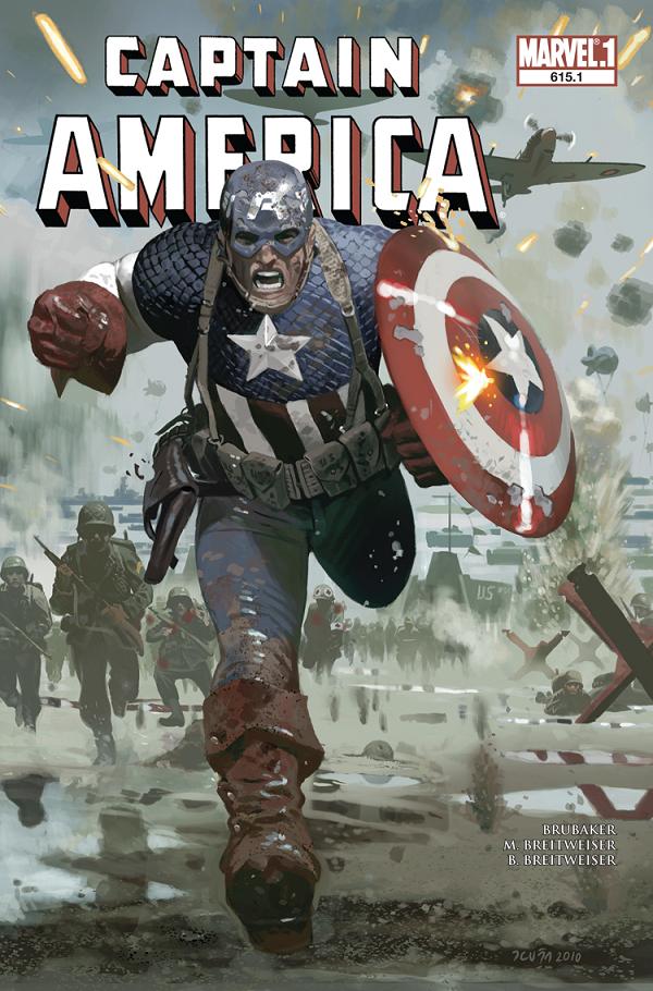 Captain America #615  cover