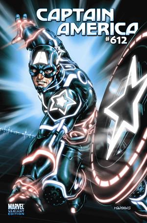 Captain America #612 (TRON cover