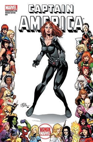 Captain America #609 (WOMEN OF MARVEL cover