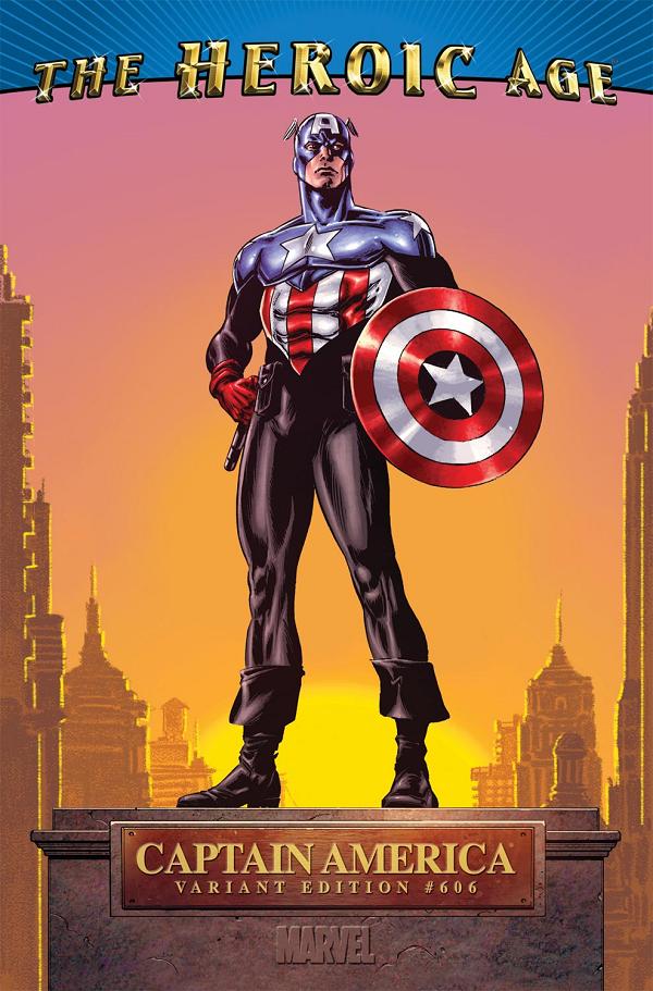 Captain America #606 (HEROIC AGE cover