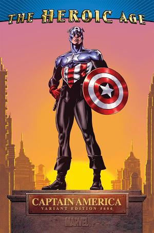 Captain America #606 (HEROIC AGE cover