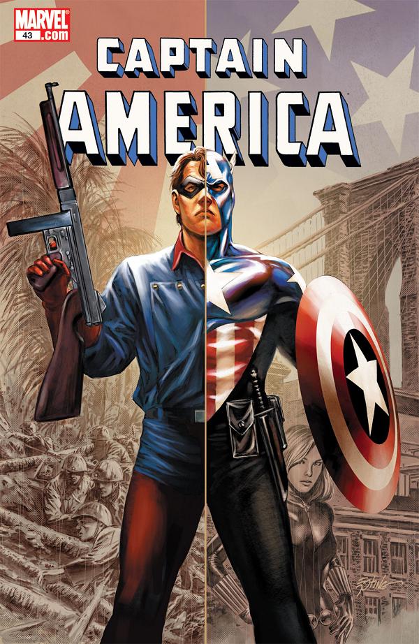 Captain America #43  cover