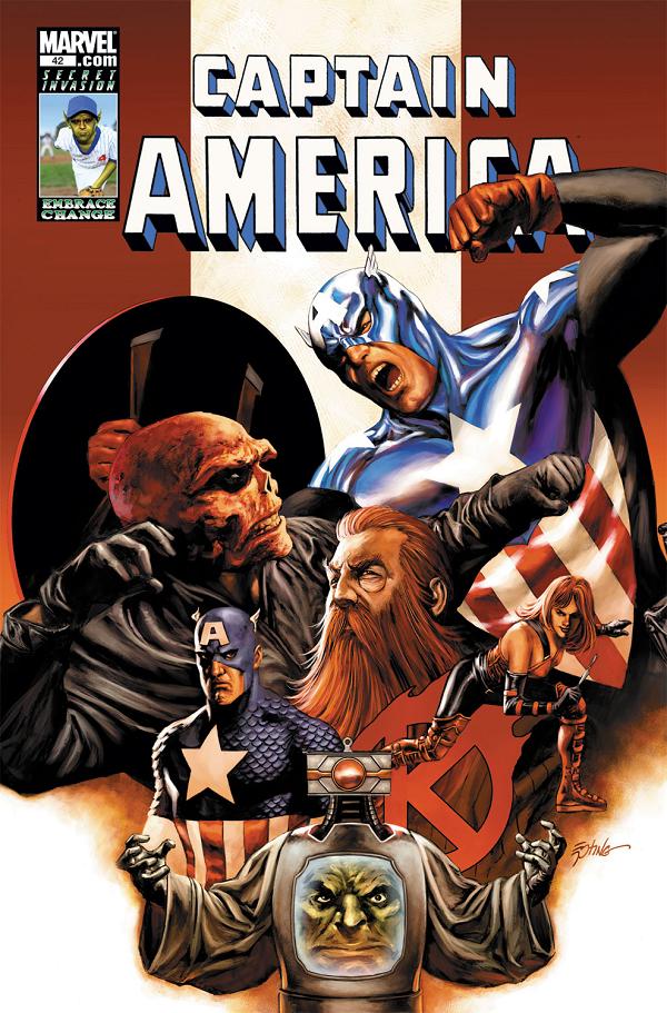 Captain America #42  cover