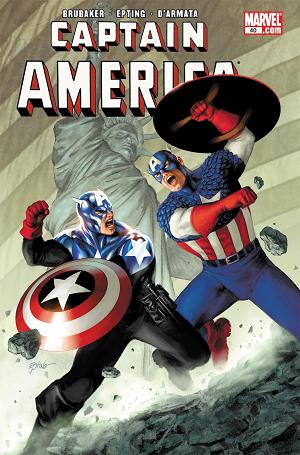 Captain America #40  cover