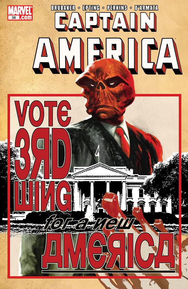 Captain America #38  cover