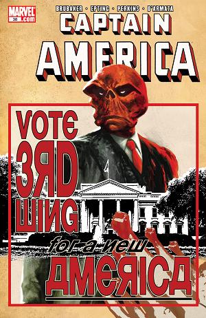 Captain America #38  cover