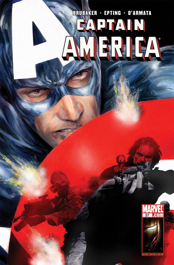 Captain America #37  cover