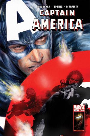 Captain America #37  cover