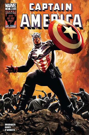 Captain America #35  cover